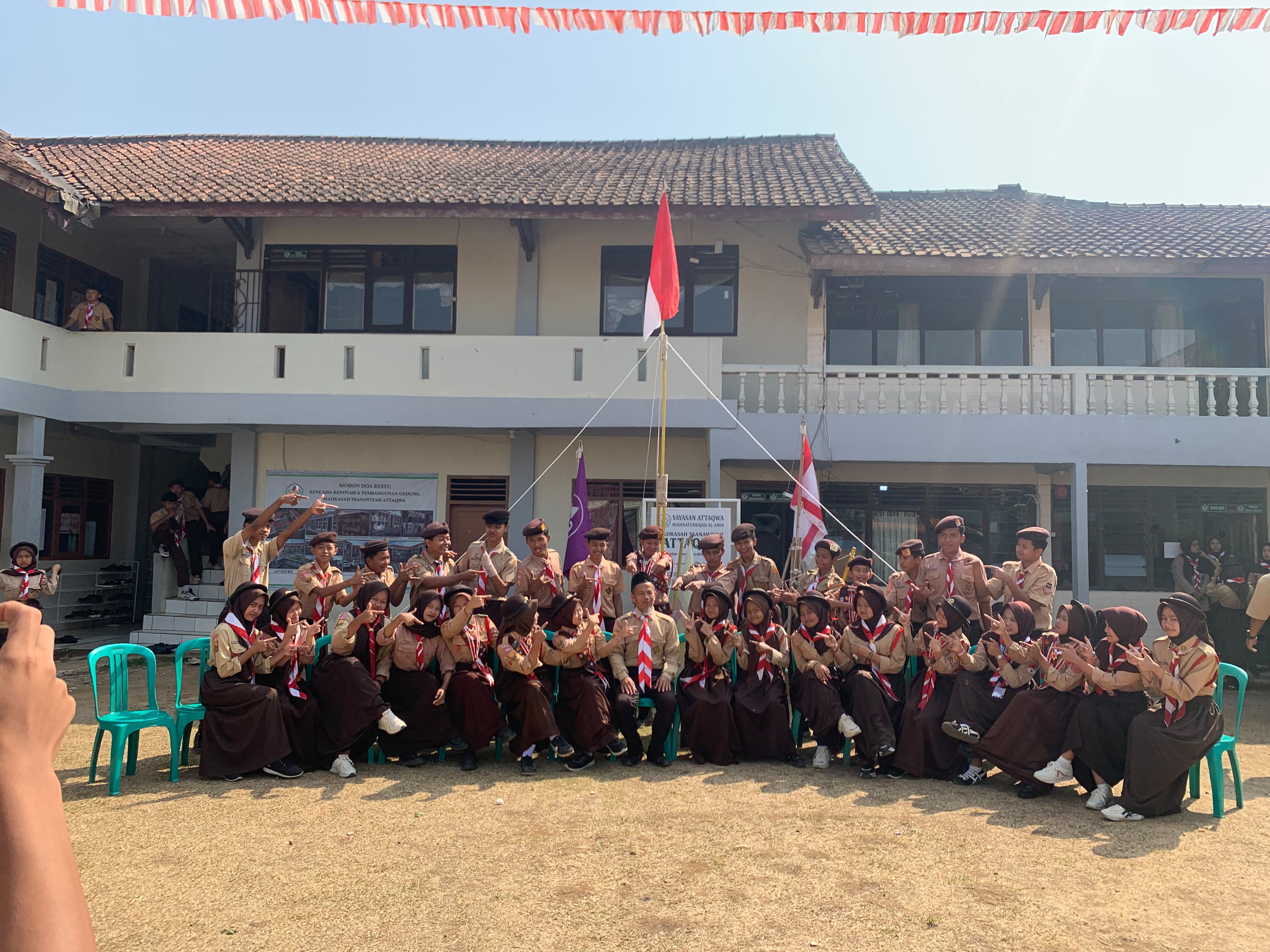Foto Bersama HUT Pramuka Ke 65